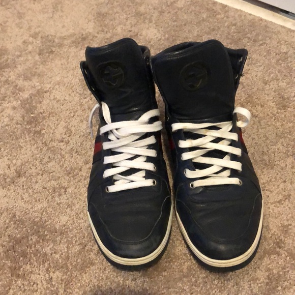 mens gucci hi tops